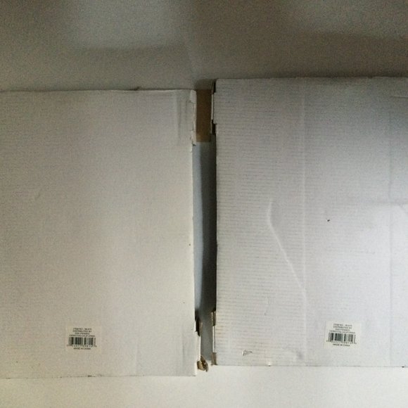 Two GWI brown leather-like  photo picture frames 8" x 10"like  new - Picture 2 of 2